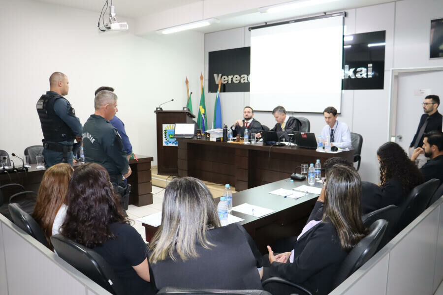 Imagem de compartilhamento para o artigo Primeiro júri popular da história de Paraíso das Águas termina com condenação por homicídio qualificado da MS Todo dia